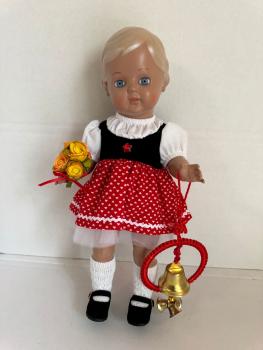 Schildkröt Weihnachtsedition: Klassikpuppe Christel, 34 cm